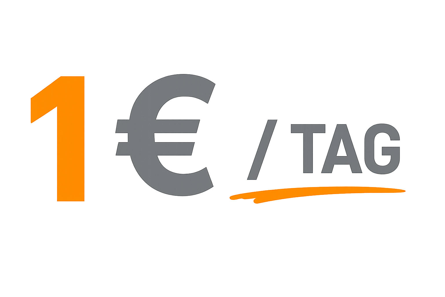 1€/Tag